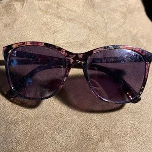 floral rimmed sunglasses